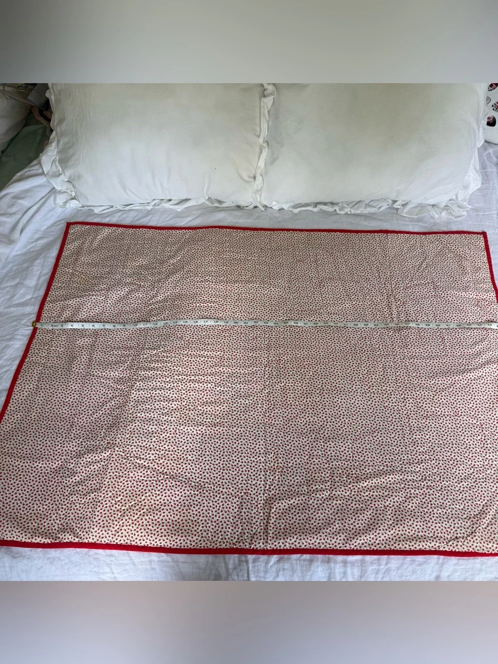 Vintage Tampella Finland Wall Hanging Quilt 34x46 Florence Bert Folk Art Nursery